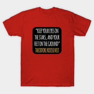 Quote theodore roosevelt T-Shirt